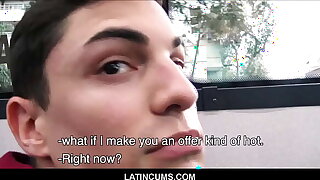 Hot Stud Latino Lad Paid Cash To Fuck Straight Guy
