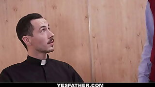 Pervert priest fucks brat from catholic school raw her high horse desk and uncouth brat moans orgasmically